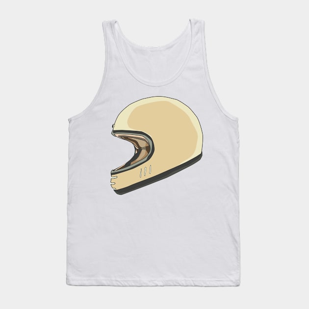 helmet Tank Top by ichsan_maulana22